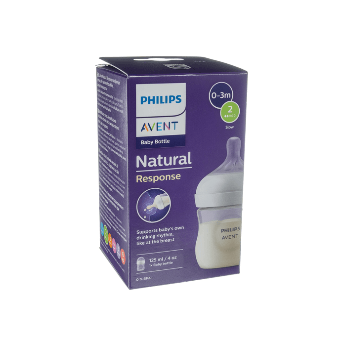 PHILIPS AVENT buteliukas NATURAL RESPONSE 125 ml, SCY900/01, 125 ml