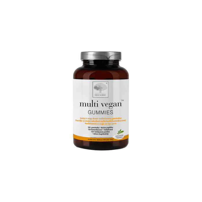 MULTI VEGAN GUMMIES, 120 guminukų-1