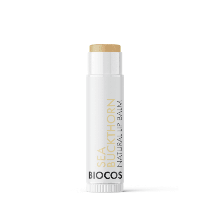BIOCOS lūpų balzamas su šaltalankiais SEA BUCKTHORN, 5 ml