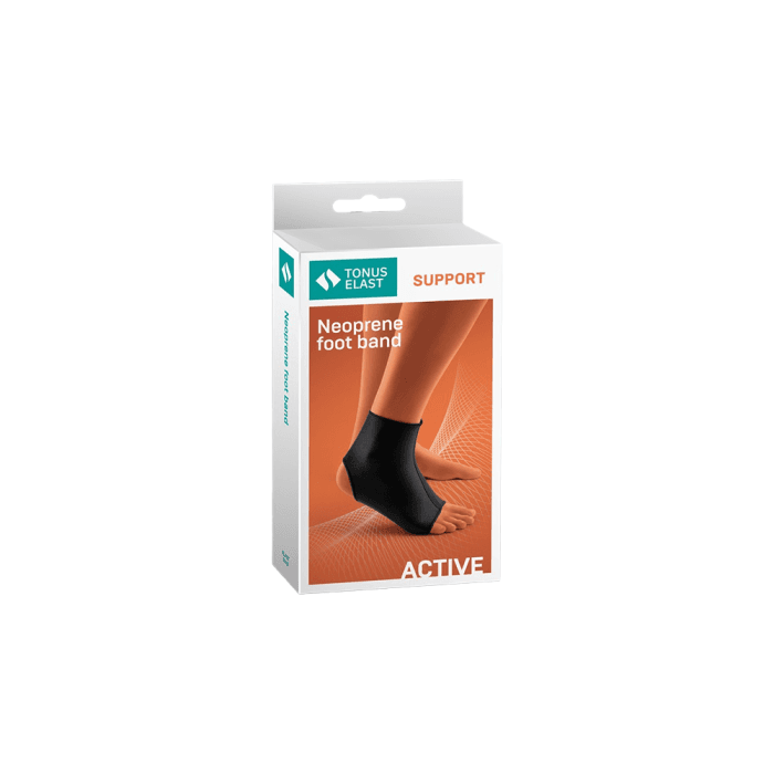 TONUS ELAST medicininis elastinis neopreno tvarstis čiurnos sąnariui sutvirtinti (mod. 0002), Nr. 2, M, 1 vnt.-2