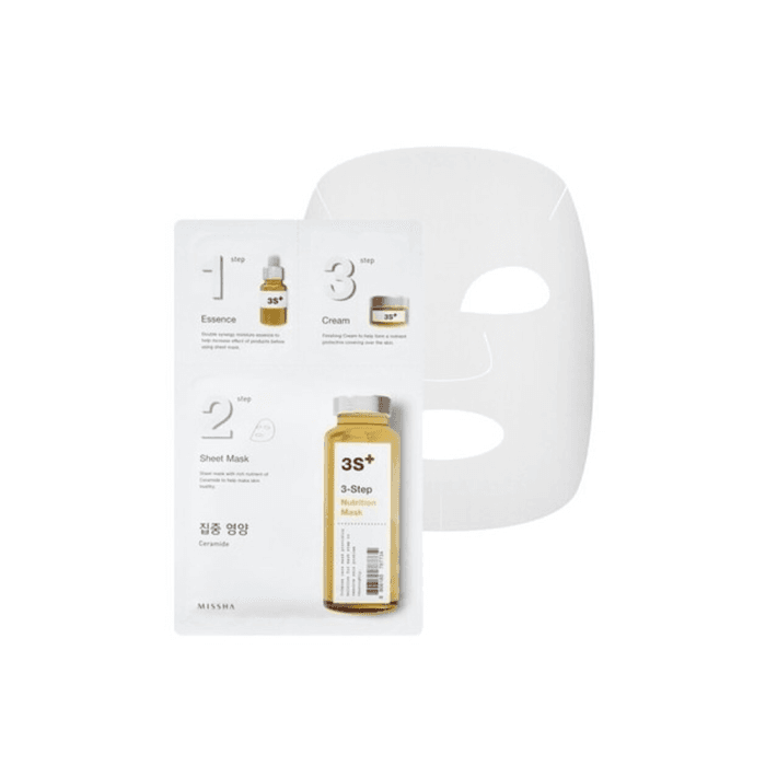 MISSHA 3 žingsnių kaukė, 3-Step Nutrition Mask, 1 vnt.-1