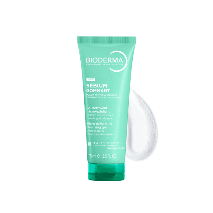 BIODERMA švelnus šveitiklis riebiai ir mišriai odai SÉBIUM GOMMANT, 75 ml-1