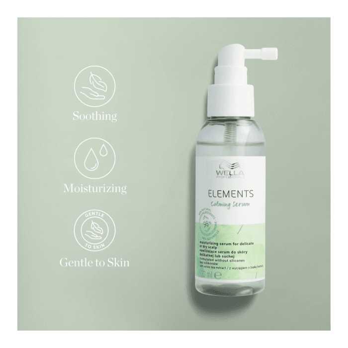 WELLA PROFESSIONALS serumas jautriai galvos odai ELEMENTS CALMING, 100 ml-2