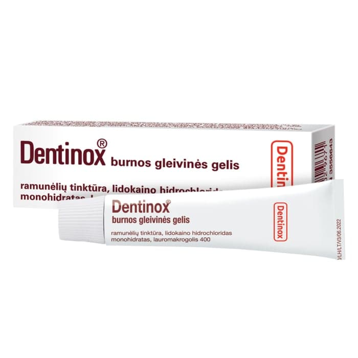 DENTINOX, 10 g, burnos gleivinės gelis, N1