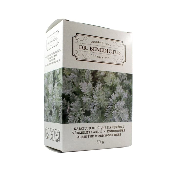 Dr, Benedictus žolelių arbata „Karčiųjų kiečių (pelynų) žolė“, 50 g-1