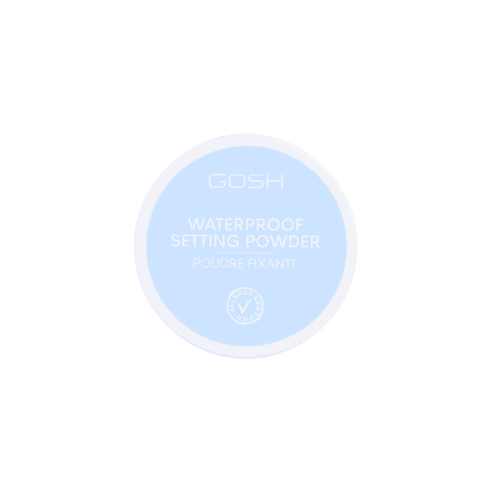 GOSH makiažą fiksuojanti pudra WATERPROOF SETTING, 7 g