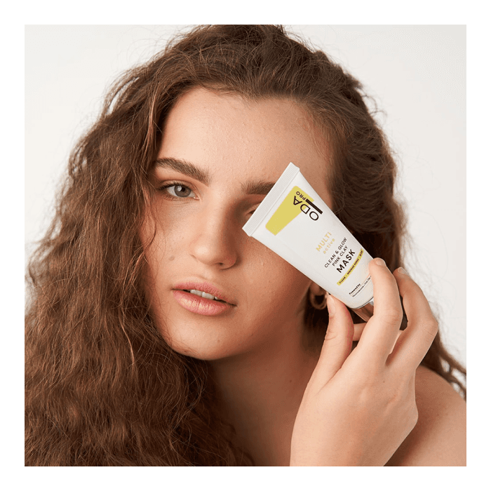 ODA PRO valanti ir skaistinanti odą rožinio molio kaukė MULTI ACTIVE, 50 ml-2