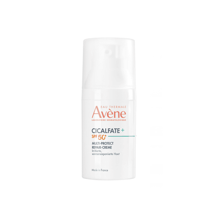 AVÈNE atkuriamasis apsauginis kremas su apsauga nuo saulės SPF 50, EAU THERMALE CICALFATE+, 30 ml