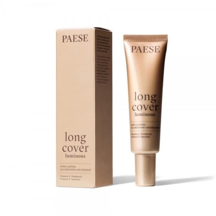 PAESE,LONG COVER, švyt. suteik. makiažo pagr., 00N, 30 ml