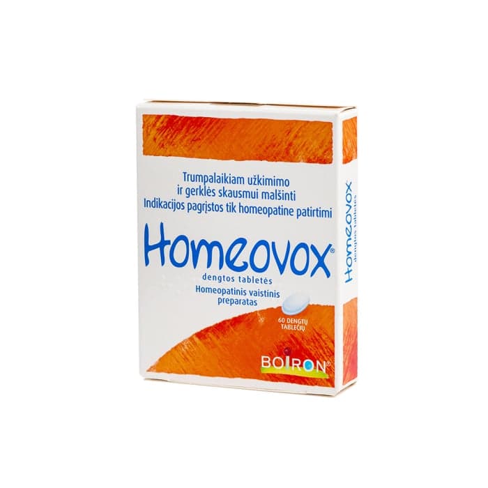 HOMEOVOX, dengtos tabletės, N60-1