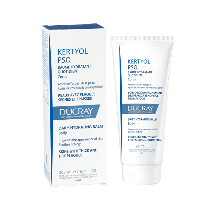 DUCRAY drėkinamasis balzamas psoriazės pažeistai odai KERTYOL PSO, 200 ml-1