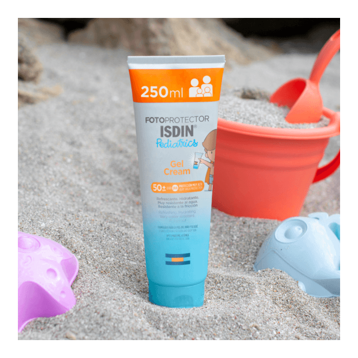 ISDIN apsauginis gelinis kūno kremas FOTOPROTECTOR FAMILY, SPF 50+, nuo 6 mėn., 250 ml-2