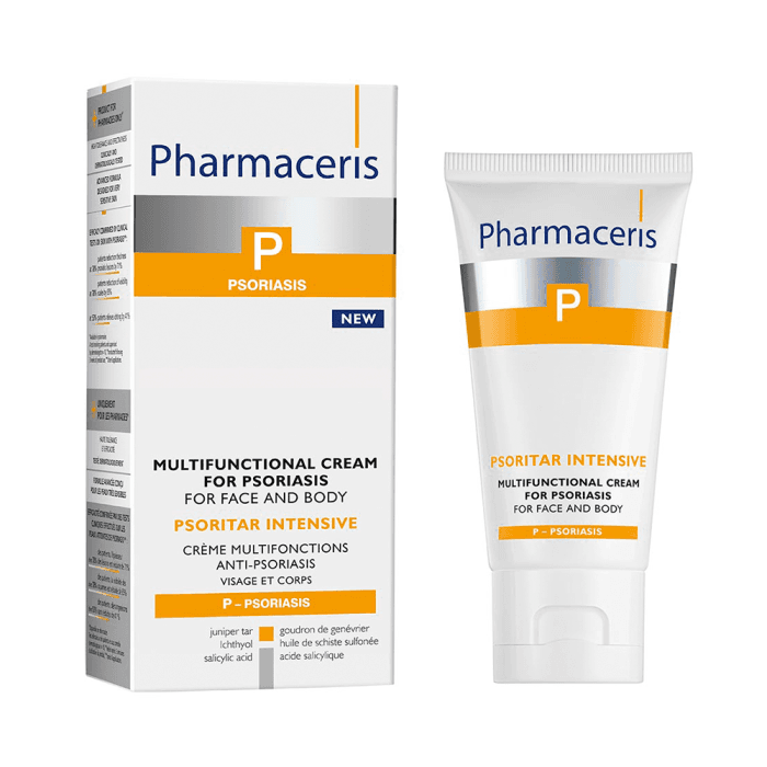 PHARMACERIS P kremas veido ir kūno odai PSORITAR INTENSIVE, 50 ml-1