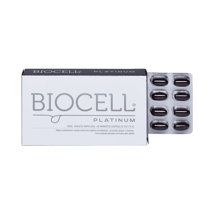 BIOCELL PLATINUM, 40 kapsulių-1