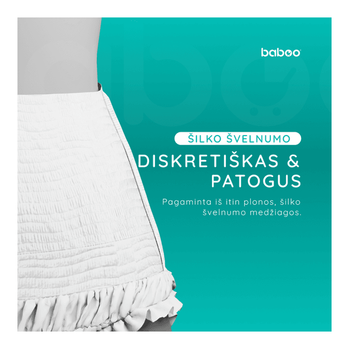 BABOO vienkartinės sugeriančios kelnaitės, L, 5 vnt.-2
