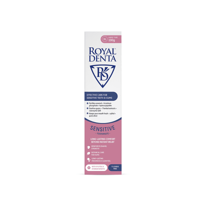 ROYAL DENTA dantų pasta jautriems dantims ir dantenoms SENSITIVE, 130 g-2