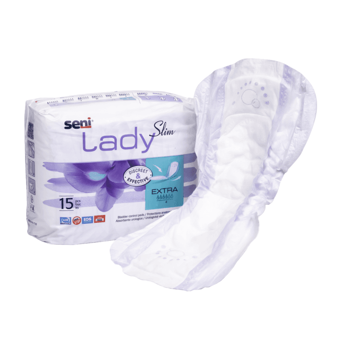 SENI LADY įklotai nelaikantiems šlapimo SLIM EXTRA, 15 vnt.-1