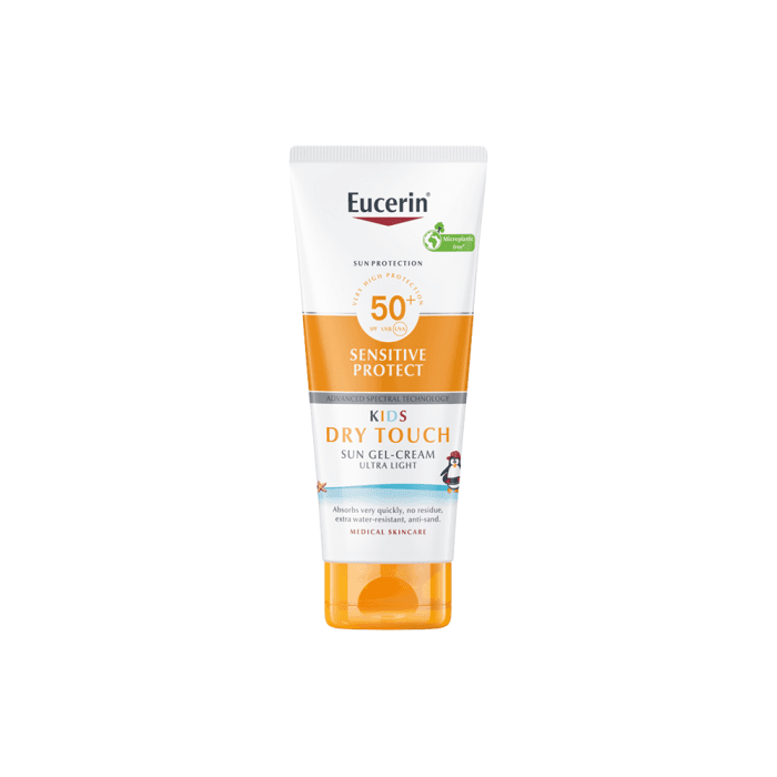 EUCERIN gelis-kremas vaikams SUN SENSITIVE PROTECT KIDS SPF 50+, nuo 3 mėn., 200 ml