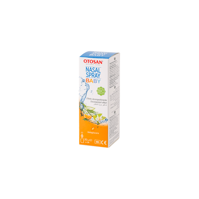 „OTOSAN® BABY“ PABURKIMĄ MAŽINANTIS NOSIES PURŠKALAS, 20 ml