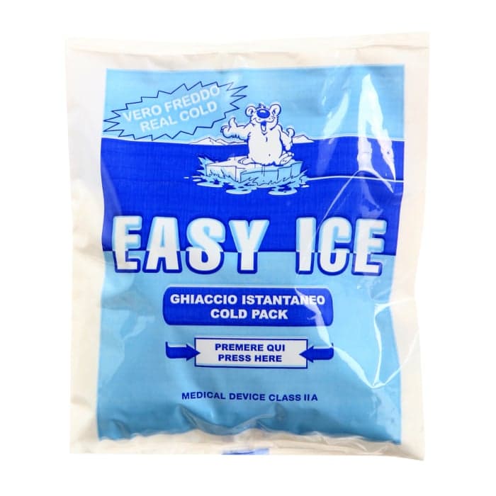 EASY ICE vienkartinis šalčio maišelis plastikiniu paviršiumi, 14 cm x 18 cm, 1 vnt.-1