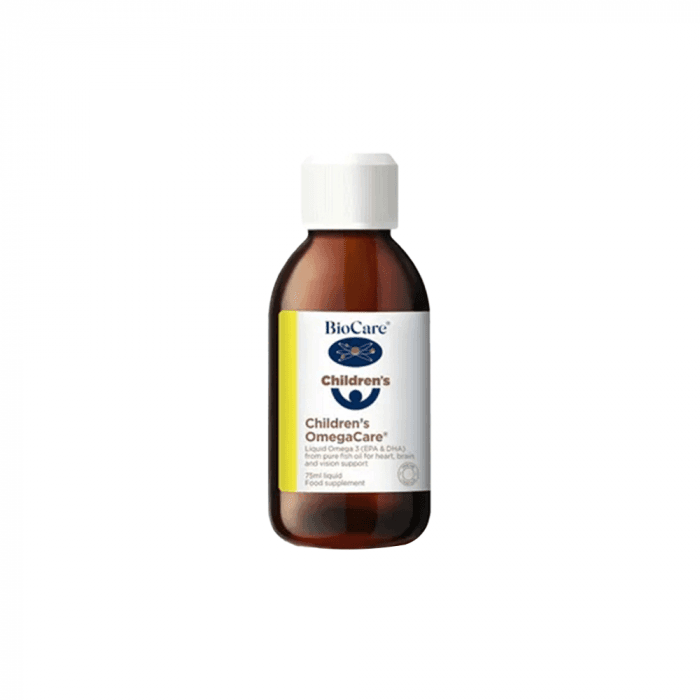 BIOCARE Children’s OmegaCare® žuvų taukai vaikams, 75 ml
