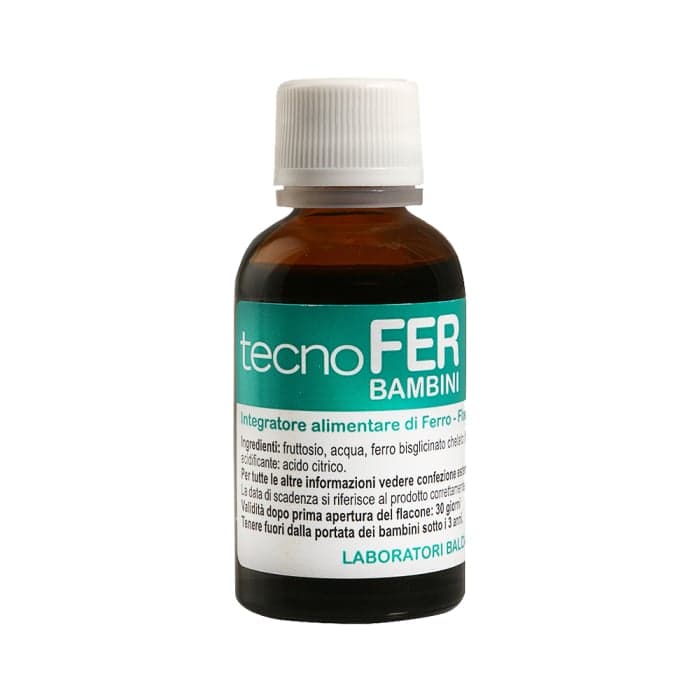 TECNOFER lašai vaikams BAMBINI, 30 ml+Pipetė, 1 vnt.-1