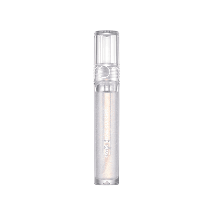 ROM&ND, lūpų blizgesys, Glasting Water Gloss 00 Meteor Track, 4.3 g