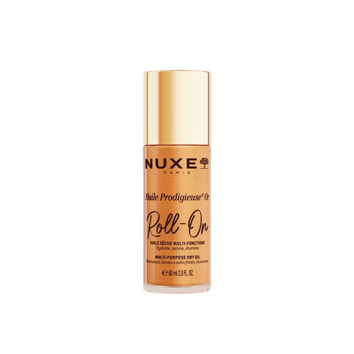 NUXE žėrintis aliejus kūnui, veidui ir plaukams, ROLL ON, 60 ml