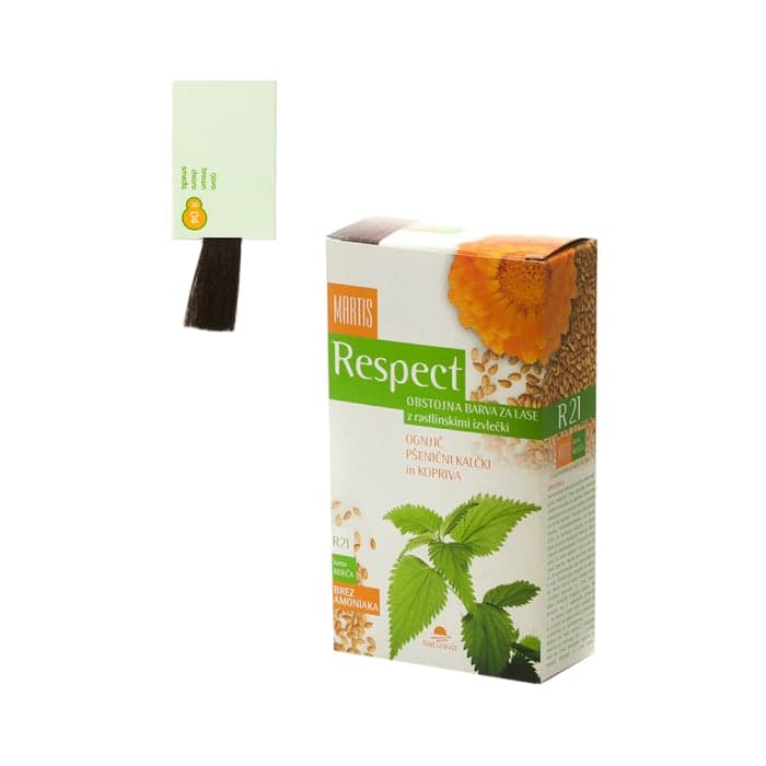 MARTIS RESPECT ilgalaikiai plaukų dažai NR. 04, ruda spalva, 135 ml-2