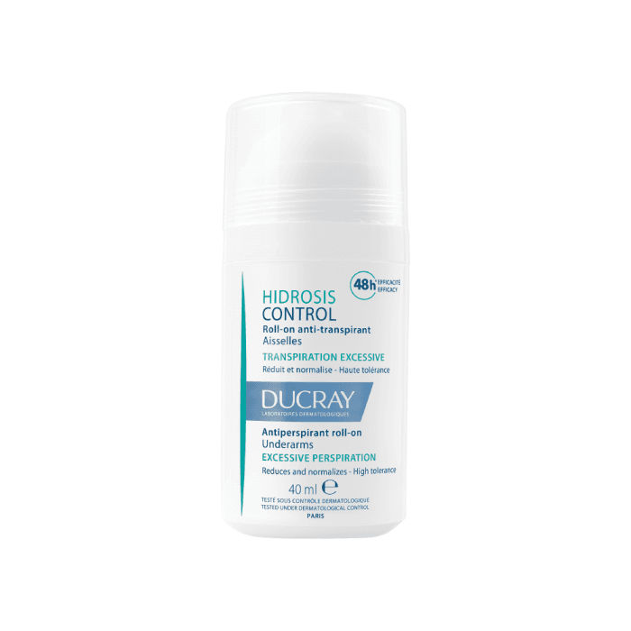DUCRAY rutulinis antiperspirantas HIDROSIS CONTROL, 40 ml
