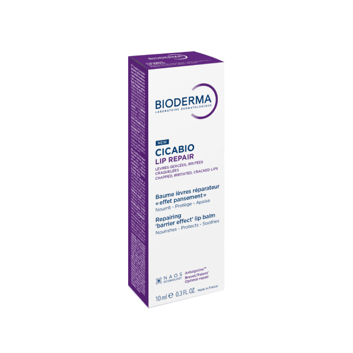 BIODERMA balzamas suskeldėjusioms, sudirgusioms, sutrūkinėjusioms lūpoms, CICABIO LIP REPAIR, 10 ml-1