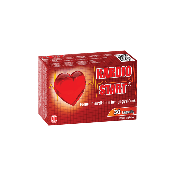 KARDIO START, 30 kapsulių