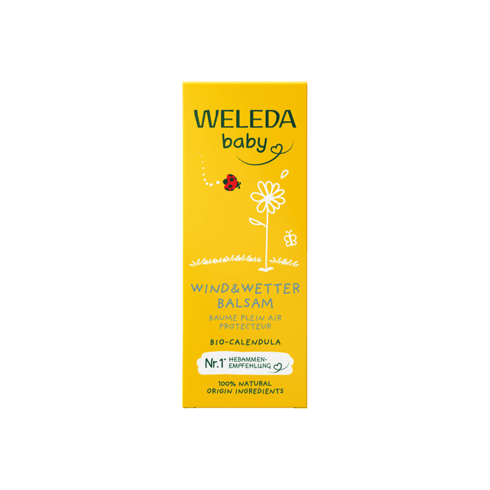 WELEDA, apsauginis kremas nuo vėjo ir šalčio su medetkomis, CALENDULA BABY, 30 ml-1