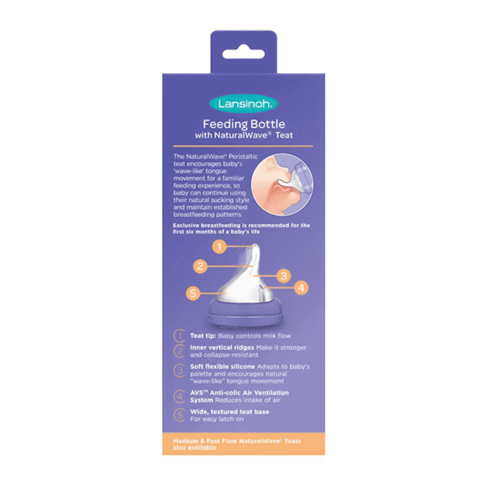 LANSINOH maitinimo buteliukas su žinduku, 160 ml-1
