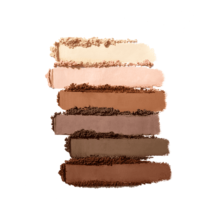 JANE IREDALE 6 spalvų akių šešėlių paletė NATURALLY MATTE, 10 g-1