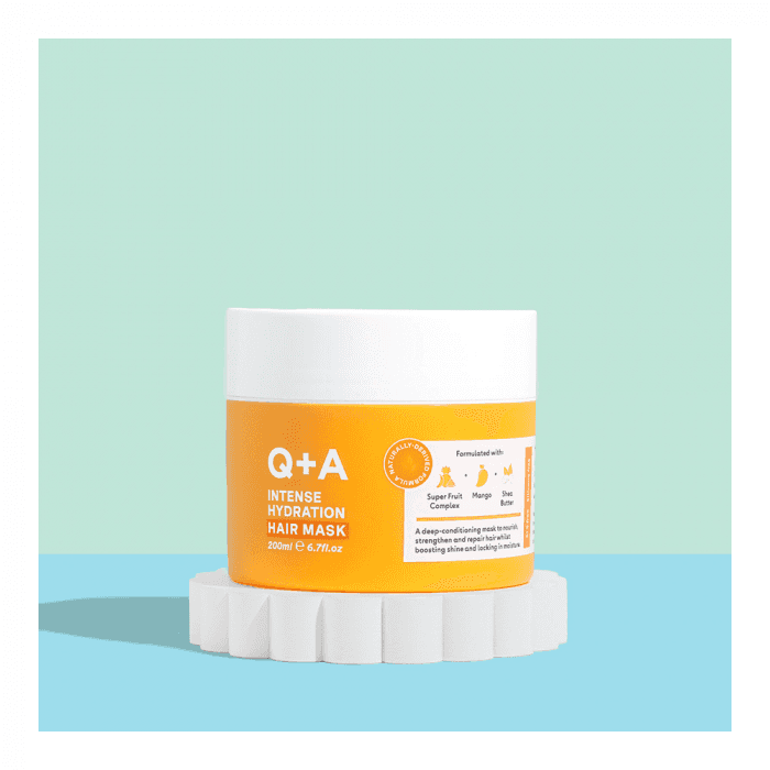 Q+A intensyviai drėkinanti plaukų kaukė, 200 ml-1