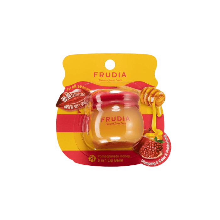 FRUDIA lūpų balzamas POMEGRANATE HONEY 3IN1, 10 g