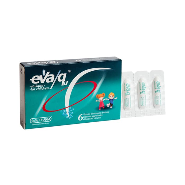EVA/QU vidurius laisvinančios žvakutės vaikams, nuo 2 m., 6 Žvakutės