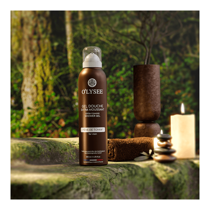 O'LYSEE prausiamosios putos FEVE DE TONKA, 200 ml-1