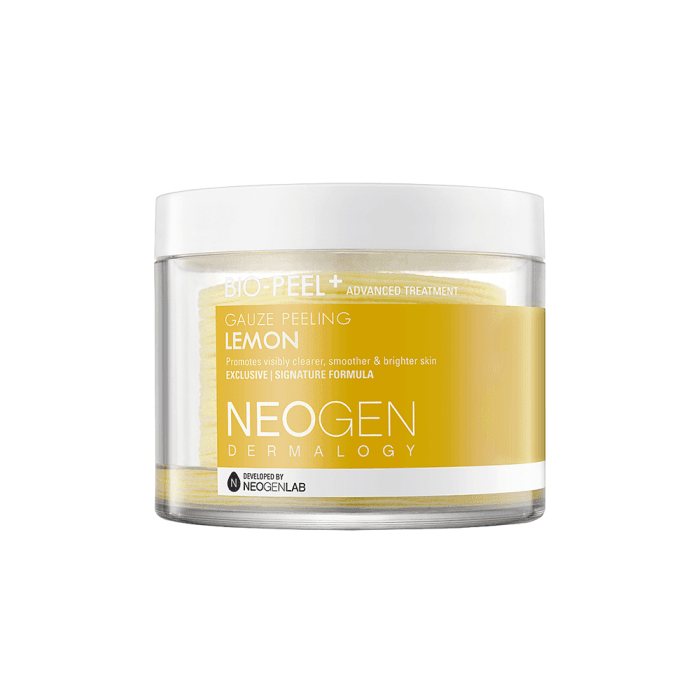 NEOGEN negyvųjų odos ląstelių šveitiklis DERMALOGY BIO-PEEL GAUZE PEELING-LEMON, 200 ml