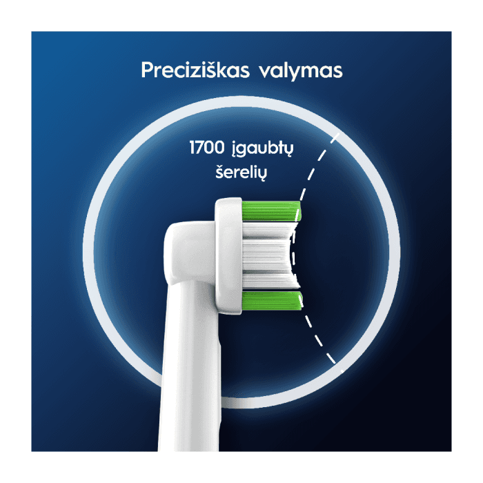 ORAL-B elektrinio dantų šepetėlio galvutės PRECISION CLEAN PRO, 2 vnt.-1