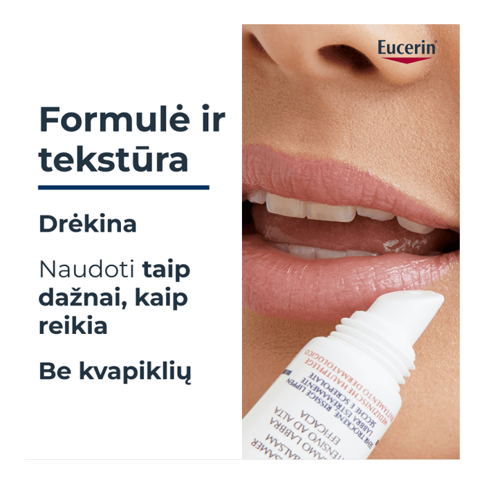 EUCERIN lūpų balzamas sausoms lūpoms ACUTE LIP BALM, 10 ml-2