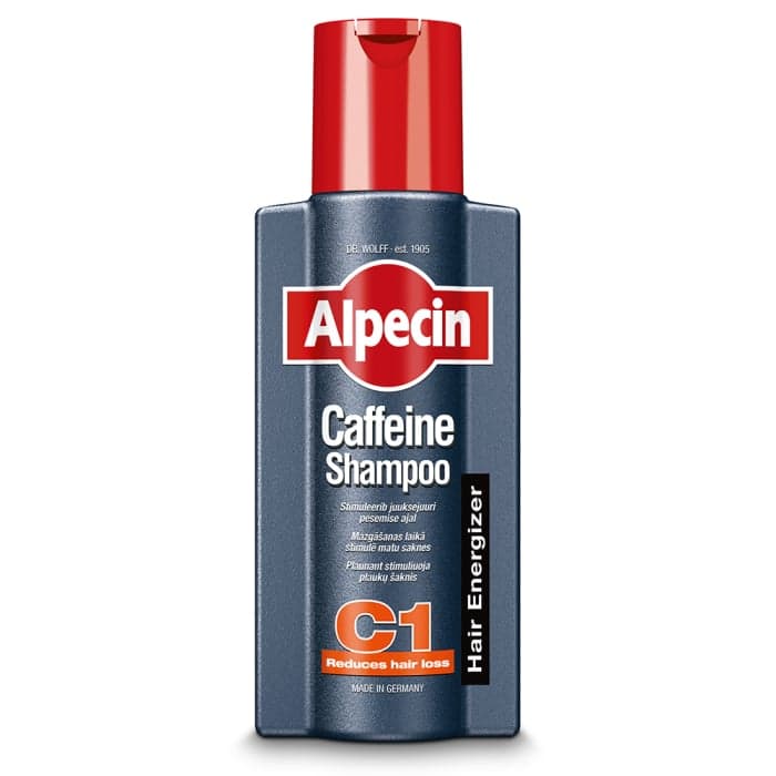 ALPECIN šampūnas su kofeinu nuo plaukų slinkimo, 250 ml