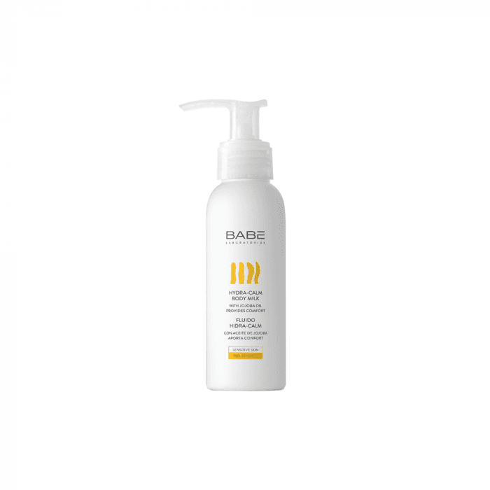 BABÉ drėkinamasis pienelis jautriai kūno odai BODY HYDRA-CALM, 100 ml