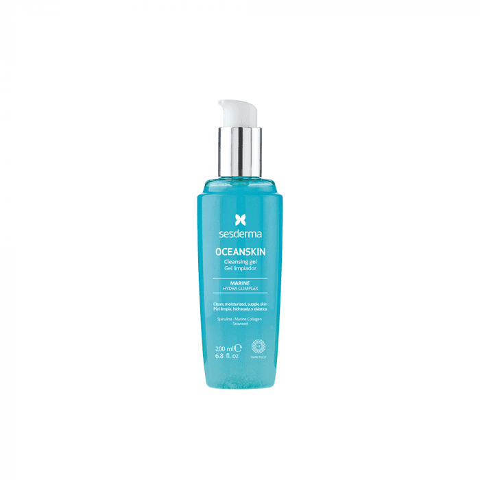 SESDERMA gelinis veido prausiklis OCEANSKIN, 200 ml