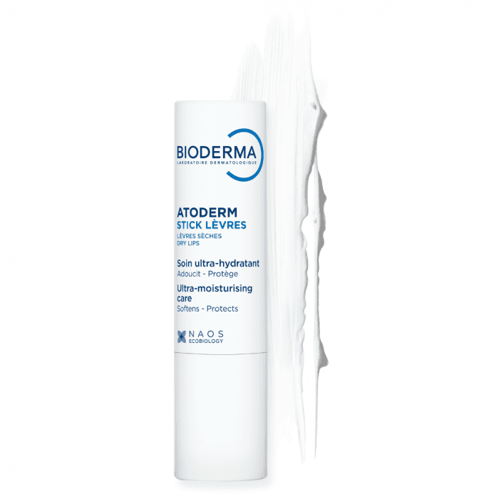 BIODERMA drėkinamasis lūpų pieštukas ATODERM, aviečių kvapo, 4 g-2