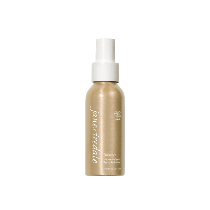 JANE IREDALE purškiama raminamoji - drėkinamoji priemonė odai su žaliosios arbatos ekstraktu, HYDRATION SPRAY BALANCE, 90 ml