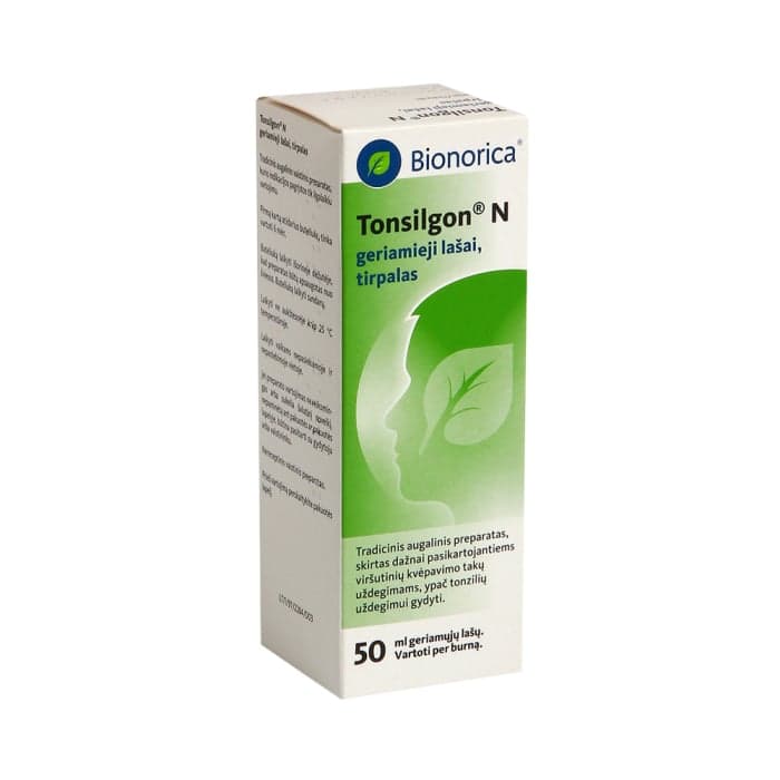Tonsilgon N, 50 ml, geriamieji lašai, tirpalas, N1-1