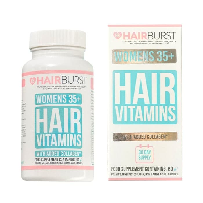 HAIRBURST maisto papildas moterų plaukams, nuo 35 m., 60 kapsulių-1