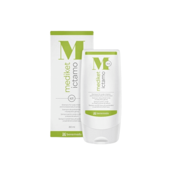 MEDIKET šampūnas nuo pleiskanų ICTAMO, 80 ml